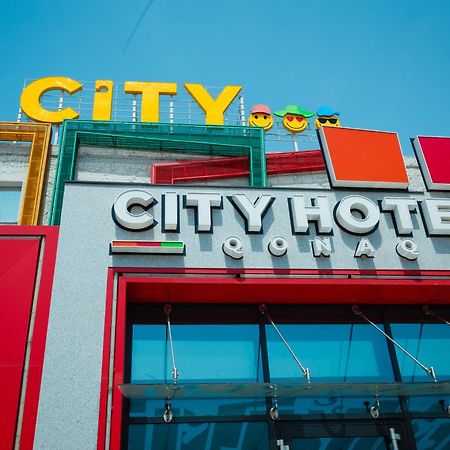 City Hotel Sjymkent Exteriör bild